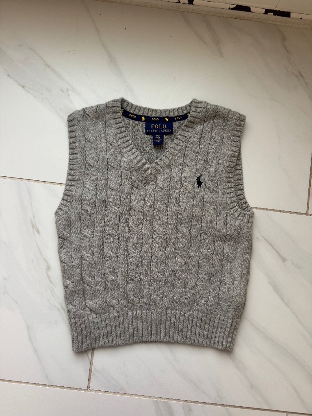 Ralph Lauren kids 3T grey vest